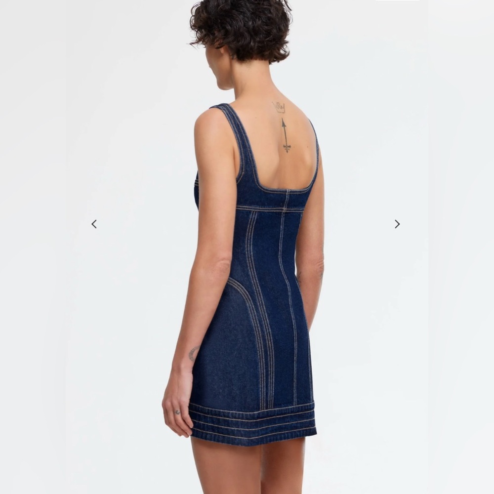 ✨Acler denim VALLEYBROOK MINI DRESS restocked - Picture 4 of 8
